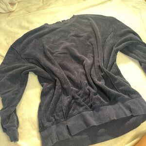 Cozy Navy Sweatshirt